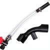 Anleecap Fuel Jug Hose 14-inch Black PVC-0