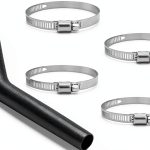 Gasoline Fuel Filler Neck Hose TERLIGSK Black-0