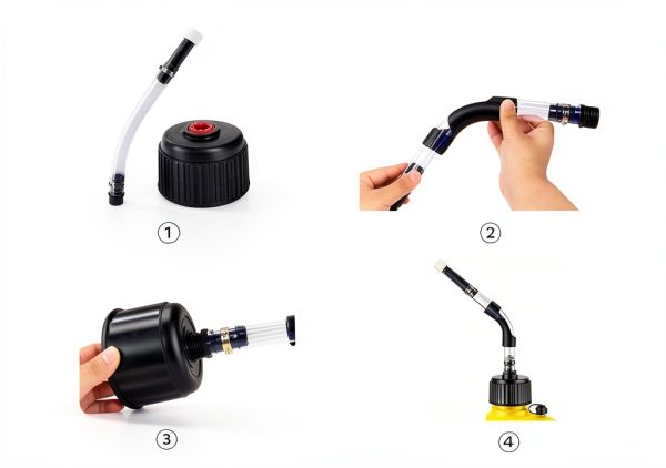 Racing Fuel Jug Cap and Hose Kit by LAGWIUY-4