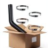 Gasoline Fuel Filler Neck Hose TERLIGSK Black-4