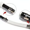 Anleecap Fuel Jug Hose 14-inch Black PVC-1