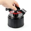 Anleecap Fuel Jug Hose 14-inch Black PVC-3
