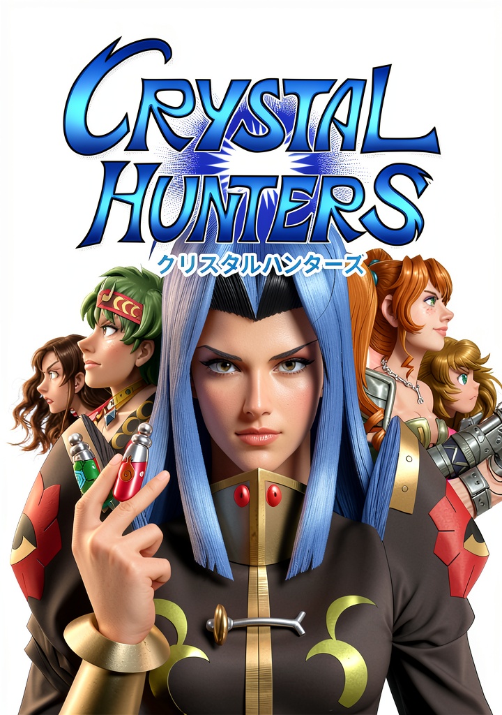 Installing Japanese Crystal Hunters Kindle Edition 2.99 on a wooden desk