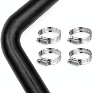 BrJJrYRu Gasoline Fuel Filler Neck Hose Black-0