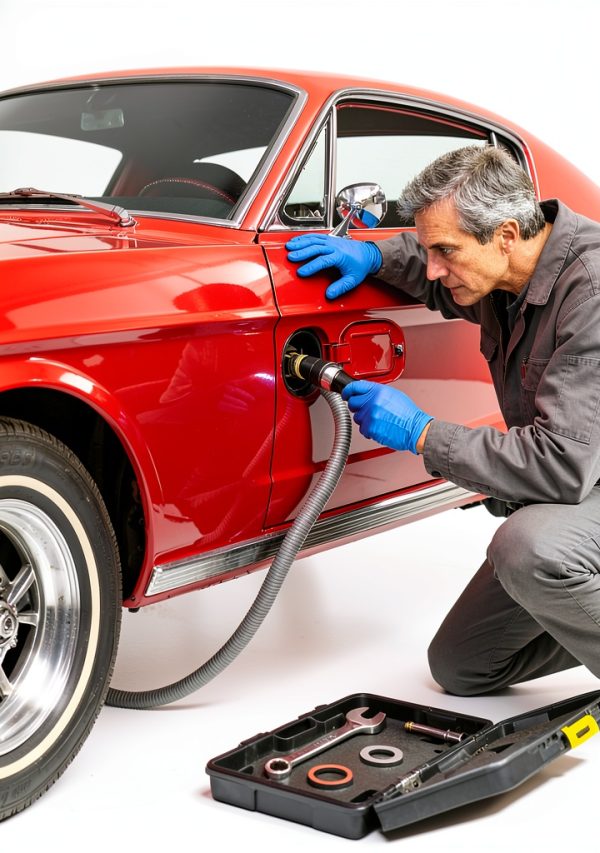 Fuel Tank Hose for Ford Mustang Vaticas High-Quality Rubber-5