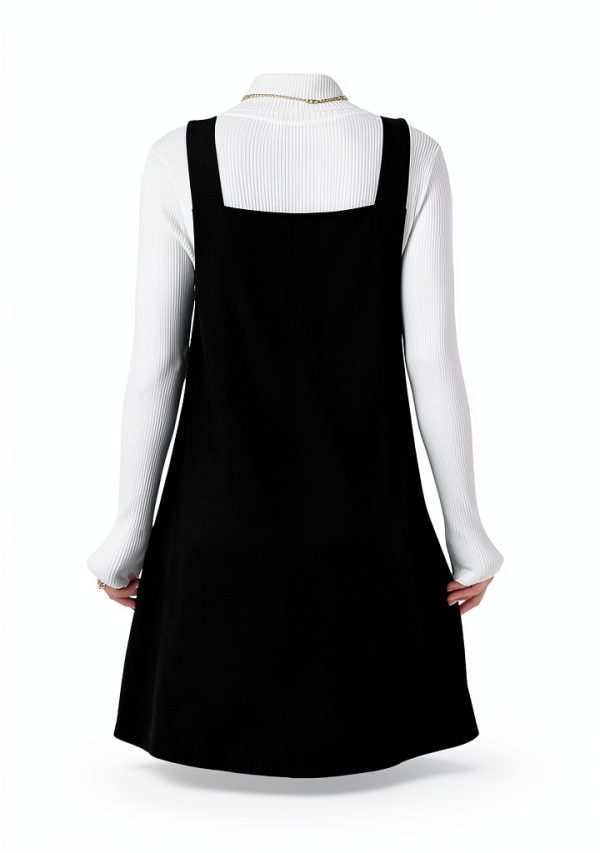 Women's Maternity OYOANGLE Sleeveless V Neck Front Dress-1